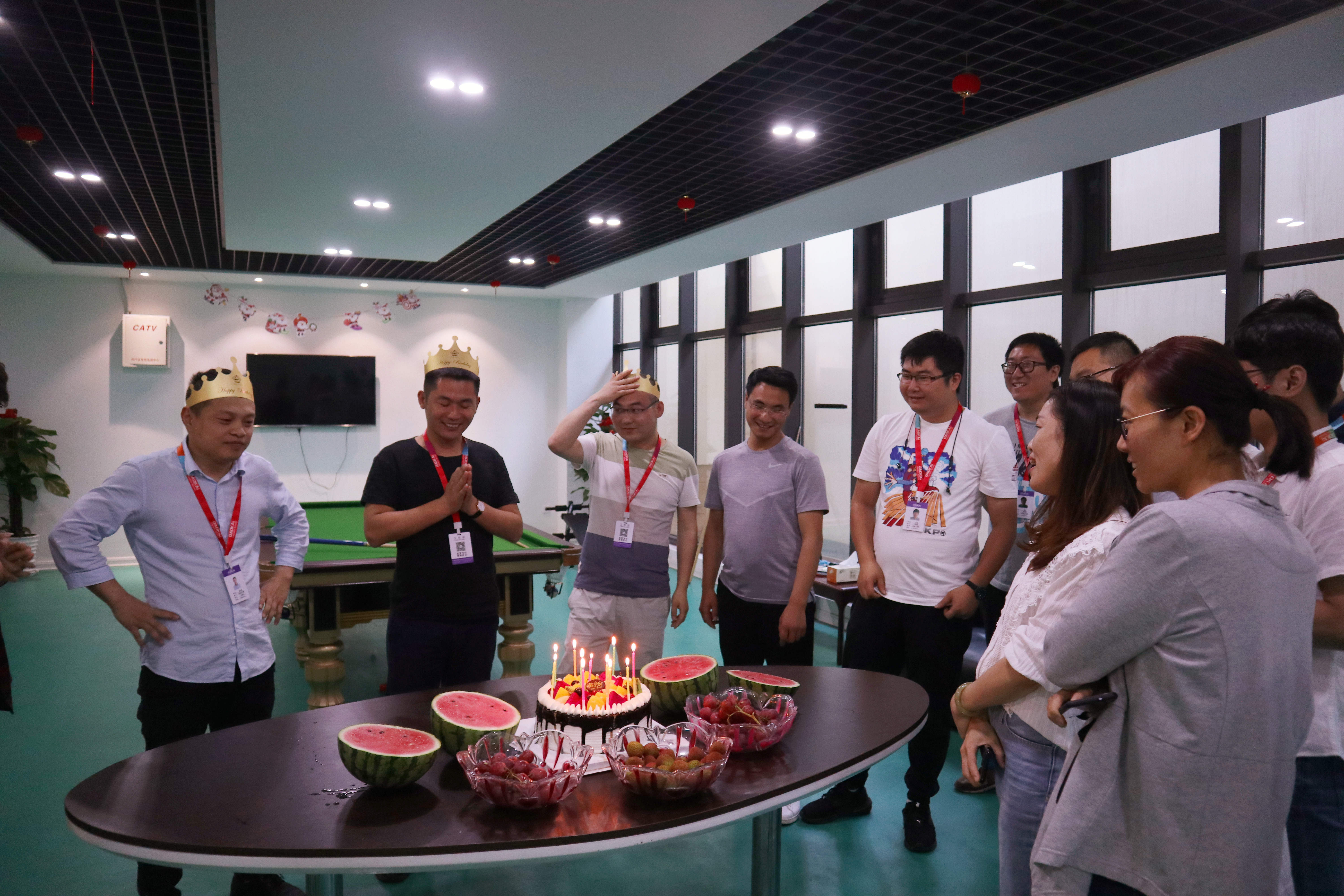 員工集體生日會 | 繽紛五月，把美好的祝福送給你