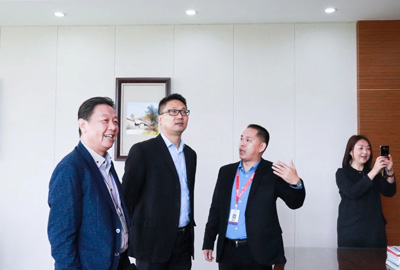 快訊 | 熱烈歡迎吳涇鎮領導蒞臨寶開指導工作！